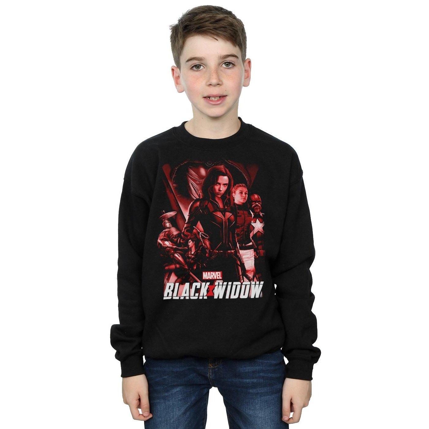 MARVEL  Sweat BLACK WIDOW MOVIE RED GROUP 