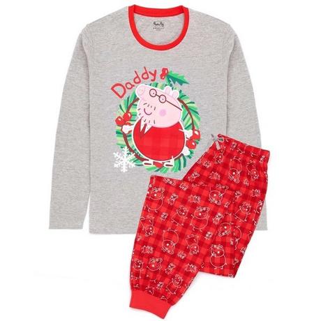 Peppa Pig  Ensemble pyjama de Noël Daddy Pig 