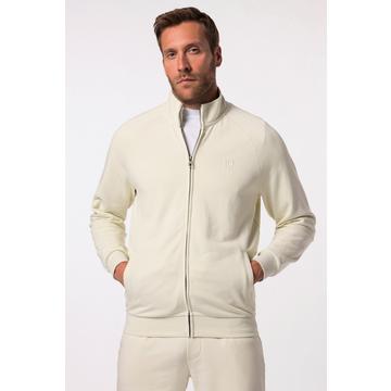 Giacca di felpa per il fitness con collo alto, disponibile fino alla tg. 7XL