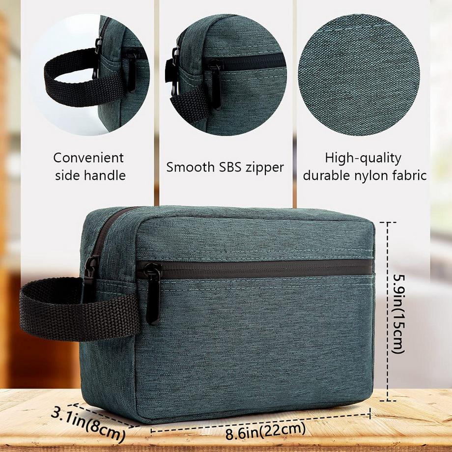 Only-bags.store Trousse de Toilette Sac de Rasage pour Accessoires de Toilette Sac de Rangement avec Poignée  