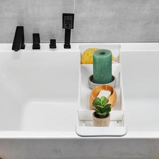 Northio Étagère coulissante pour baignoire  