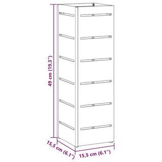 VidaXL Sonnenschirmhalter metall  