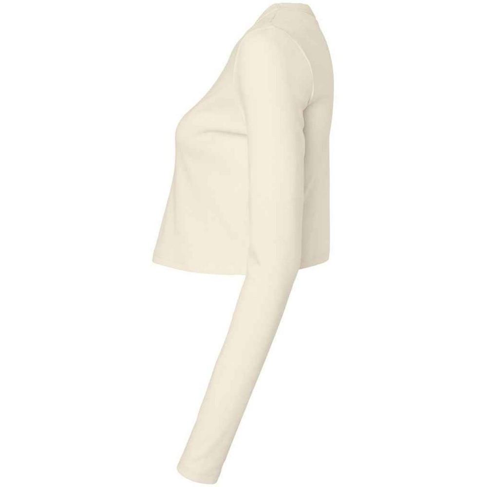 Bella + Canvas Langärmliges Cropped T-Shirt  