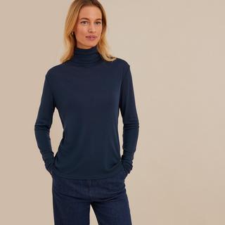 La Redoute Collections  Rollkragenshirt mit langen Ärmeln 