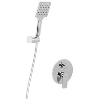 Beliani Einbau-Duschset mit Regendusche aus Messing Modern GUARATUBA  