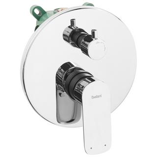 Beliani Einbau-Duschset mit Regendusche aus Messing Modern GUARATUBA  