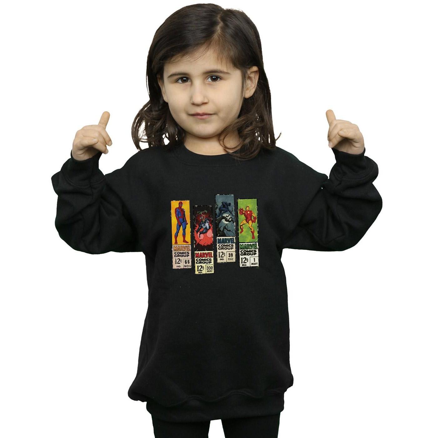 MARVEL  Comic Strips Sweatshirt 