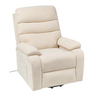 Beliani Fauteuil inclinable électrique en Polyester Moderne RISE  