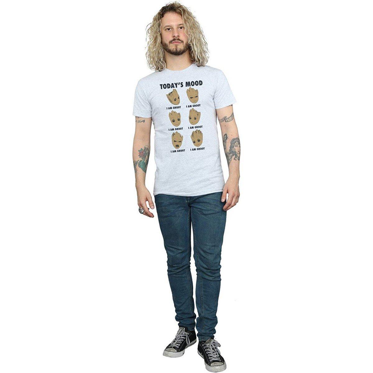 Guardians Of The Galaxy Today's Mood Groot T-Shirt Stampata  