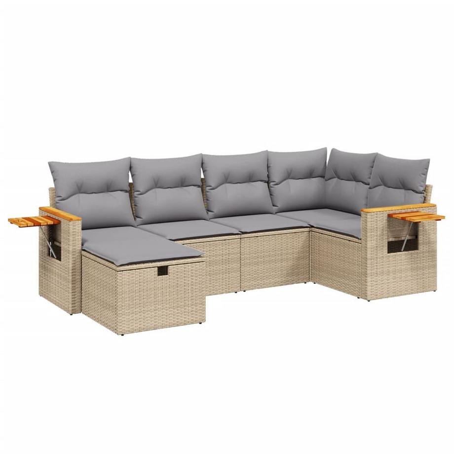 Garten sofagarnitur poly-rattan