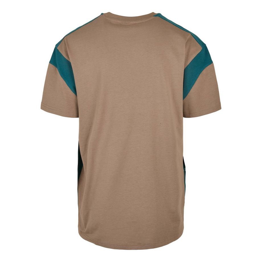 URBAN CLASSICS T-Shirt Active con Maniche Color Block  