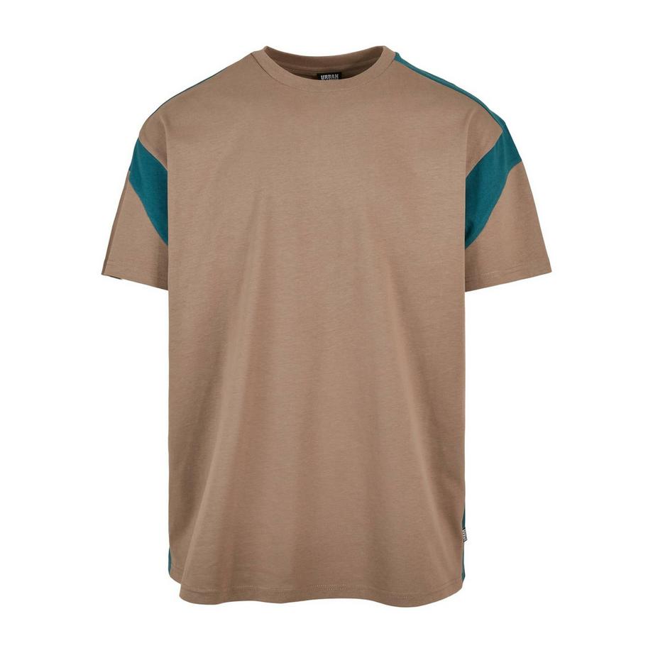 URBAN CLASSICS T-Shirt Active con Maniche Color Block  