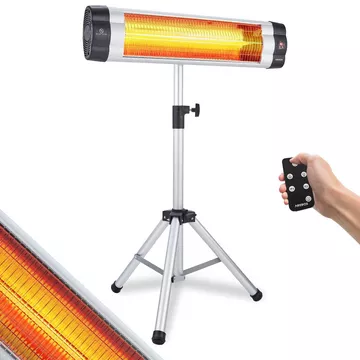 Infrarotstrahler Heizstrahler Terrassenstrahler Wärmestrahler 2500W