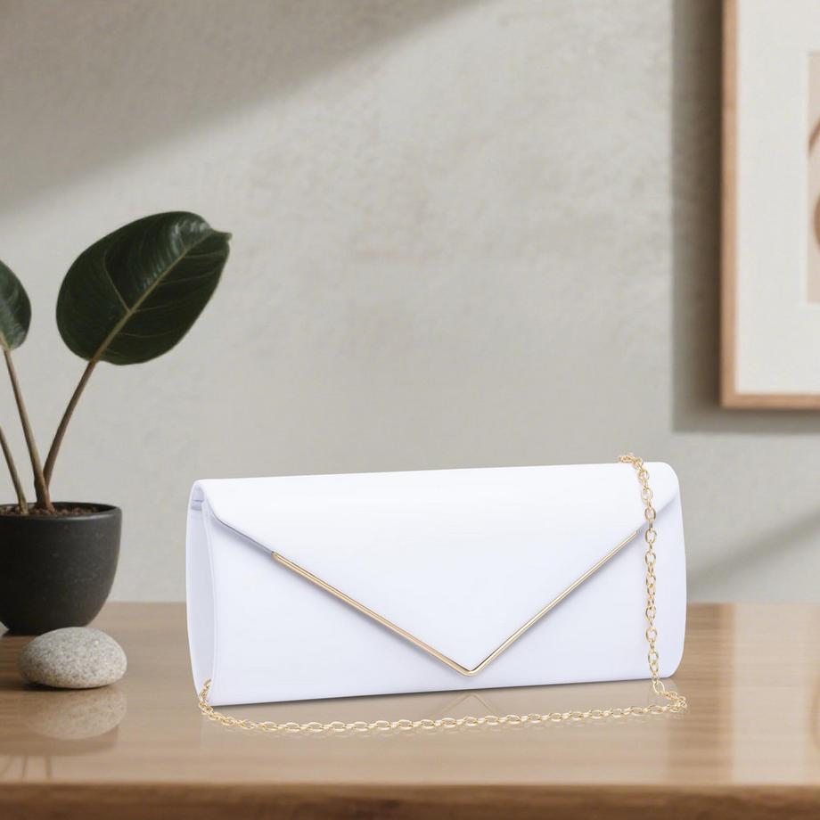 Only-bags.store Clutch Handtasche mit abnehmbarer Kette  