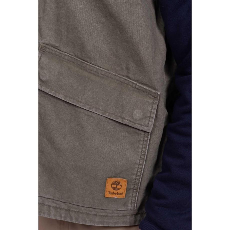 Timberland Veste Sans Manches Motiftyle Délavé  