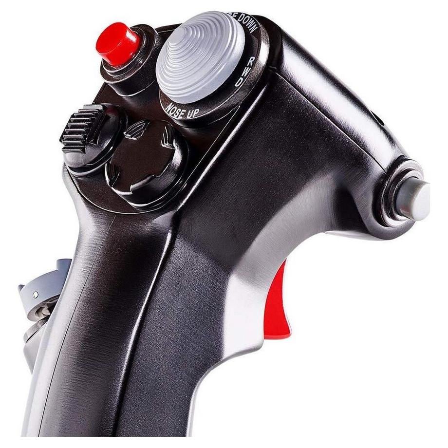 THRUSTMASTER  2960848 GAMING-CONTROLLER SCHWARZ, ROT, WEI� FLUGSIMULATION ANALOG PC 