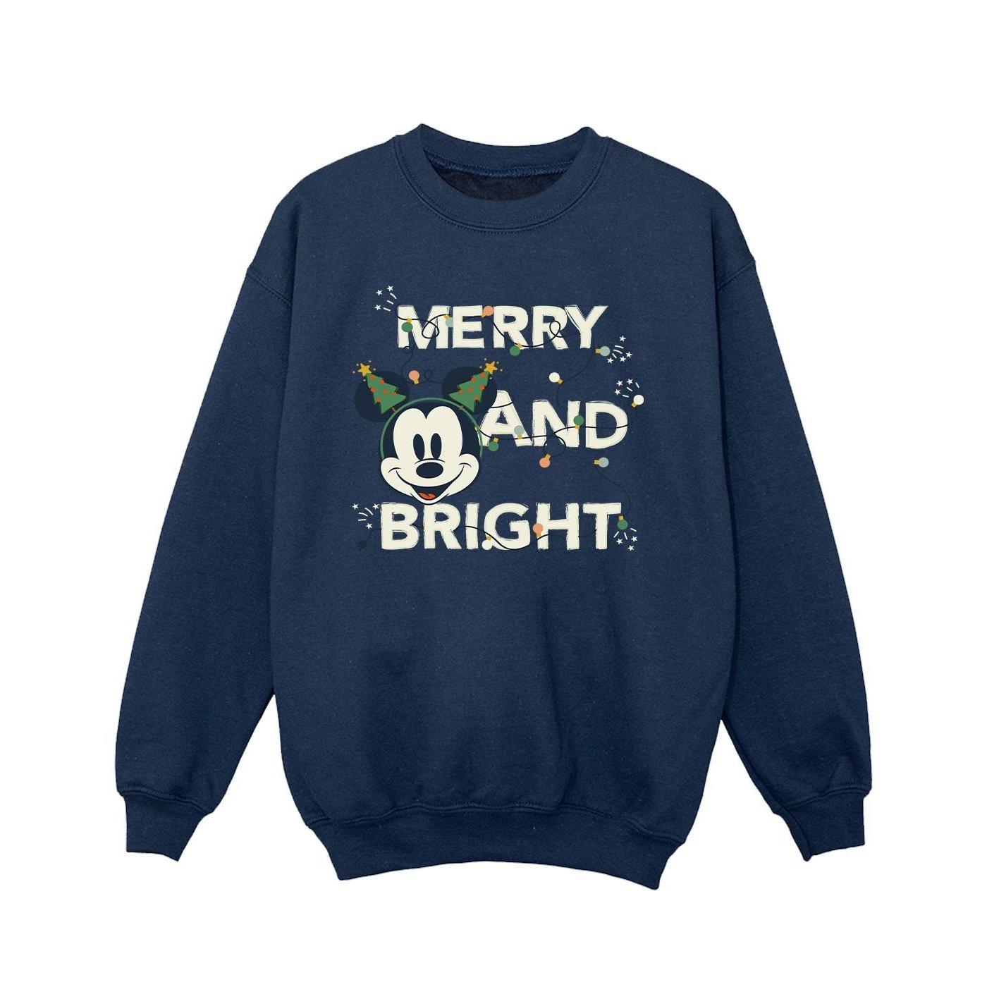 Disney  Mickey Mouse Merry & Bright Sweatshirt 