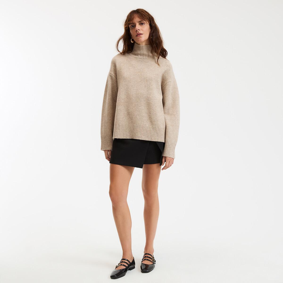 La Redoute Collections Woll Rollkragenpullover  