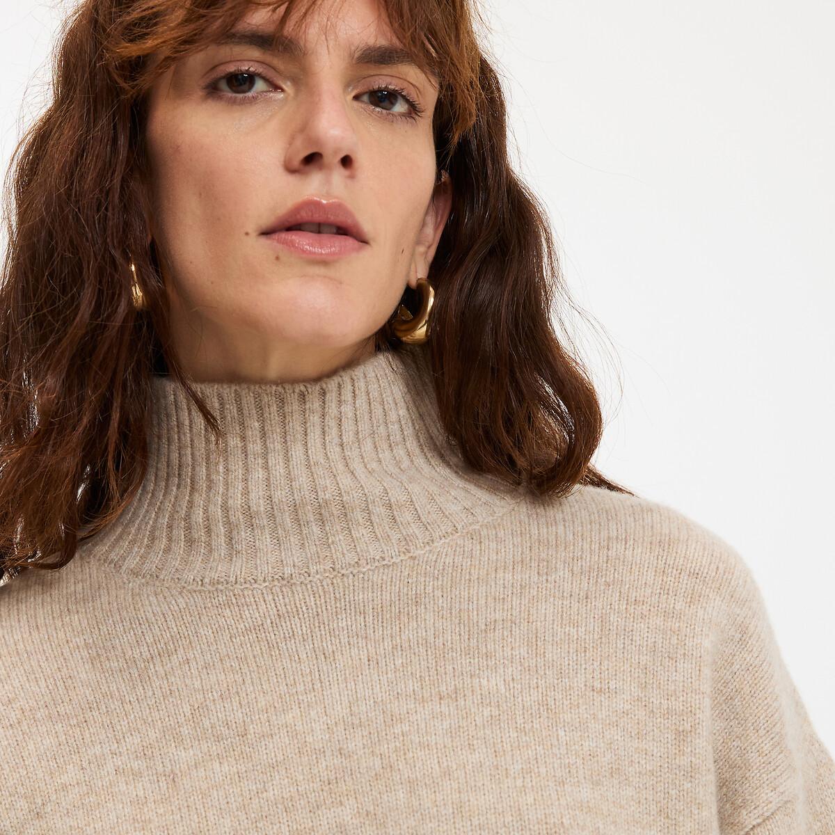 La Redoute Collections Woll Rollkragenpullover  