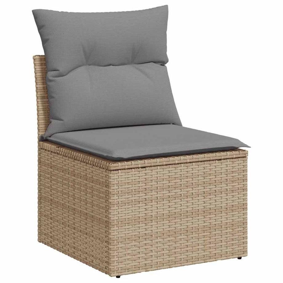 VidaXL Gartensofa set poly-rattan  