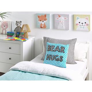 Beliani Coussin en Coton Moderne RADZKOT  