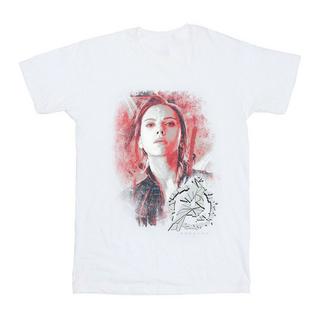 Avengers Endgame Avengers Endgame Black Widow T-Shirt Slim Fit  