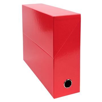 Transferbox aus Karton, Rückenbreite 90mm, 25,5x34x9 cm für DIN A4, Iderama - x 5