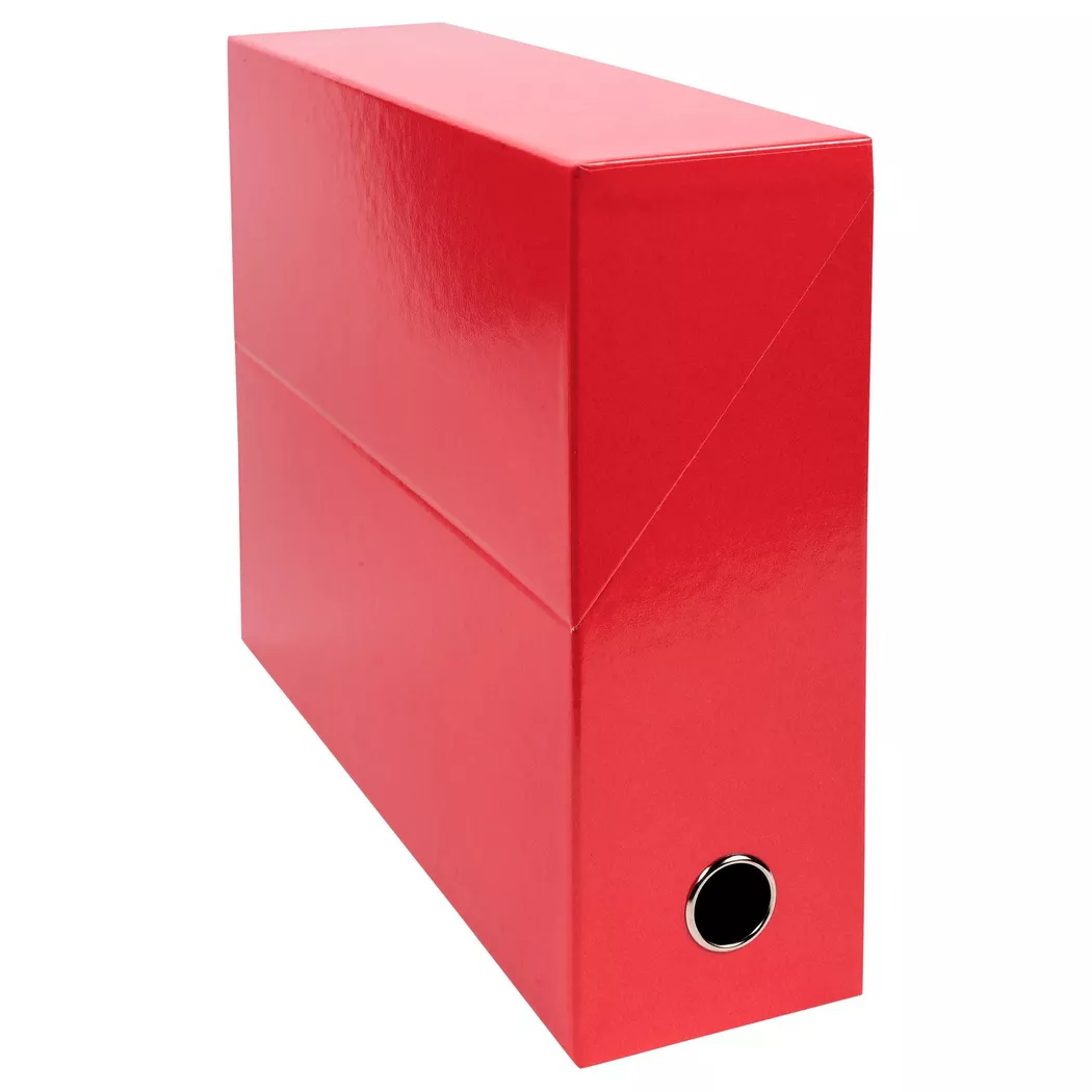 Boite de transfert A4 Exacompta Iderama 4 cm Rouge