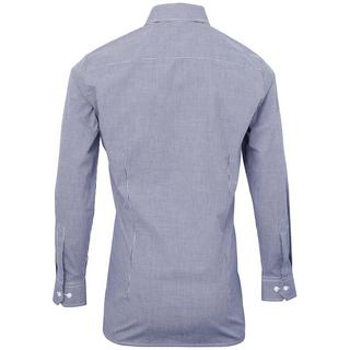 PREMIER Camicia Micro Quadri Maniche Lunghe  