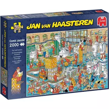 Jan van Haasteren - Craftbierbrauerei - 2000 Teile