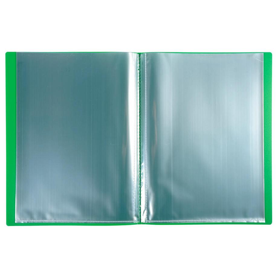 Exacompta Portalistino Opak copertina polipropilene 500 micron, 60 buste liscio - A4 - x 8  