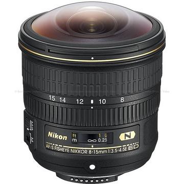Nikon AF-S Fisheye Nikkor 8-15mm 1: 3,5-4,5E ed