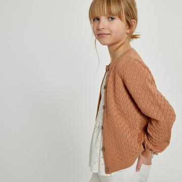 Cardigan mit rundem Ausschnitt