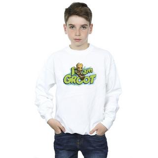 MARVEL  Guardians Of The Galaxy I Am Groot Jumping Sweatshirt 