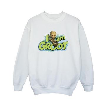 Sweat GUARDIANS OF THE GALAXY AM GROOT JUMPING