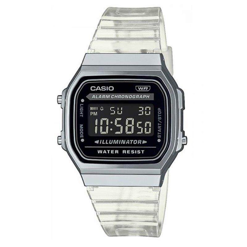 CASIO  Vintage A168XES -1BEF Transparent Band 