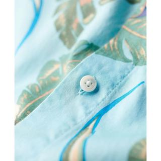 Superdry Hed Kurzarm Hemd mit Blumenmuster  