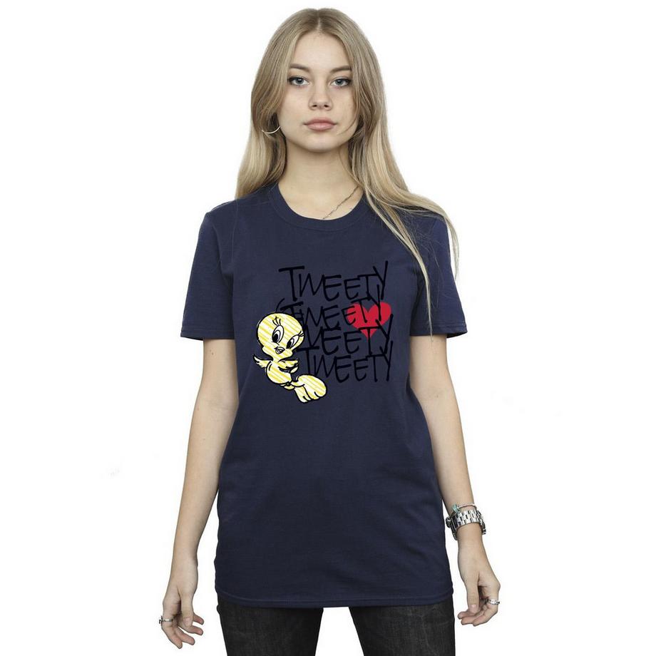 LOONEY TUNES Tweety Bird Grafik Print T-Shirt  