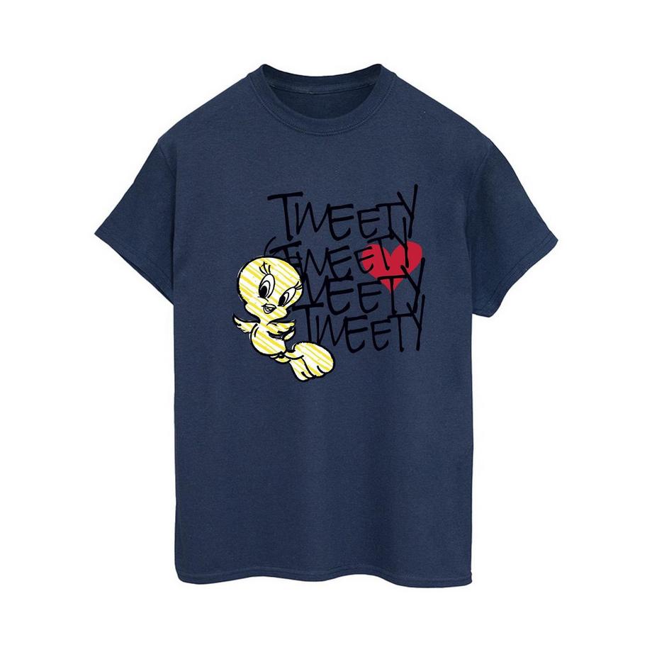 LOONEY TUNES Tweety Bird Grafik Print T-Shirt  