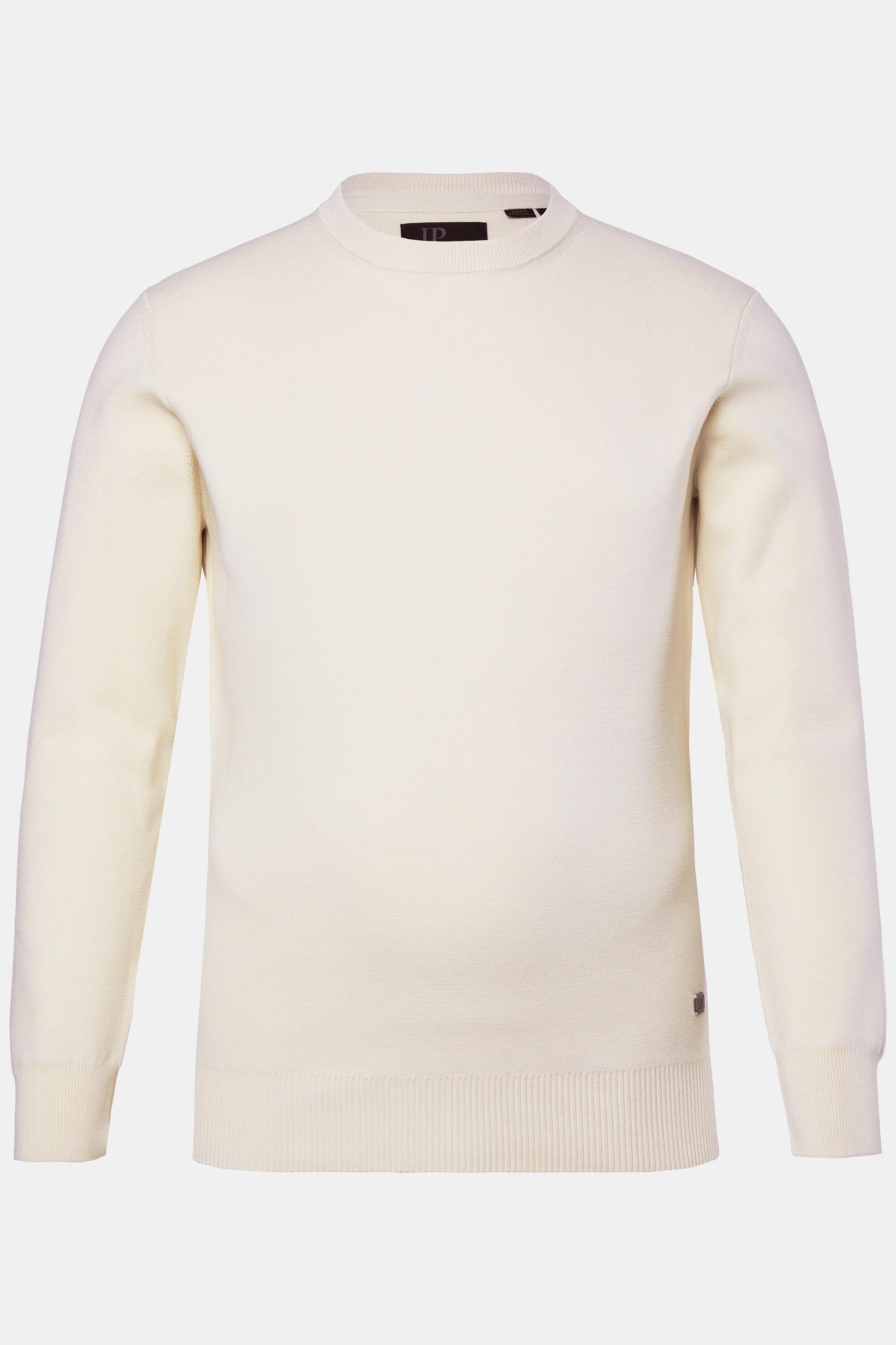 JP1880 Pullover Elastischer Strick Rundhalsausschnitt  