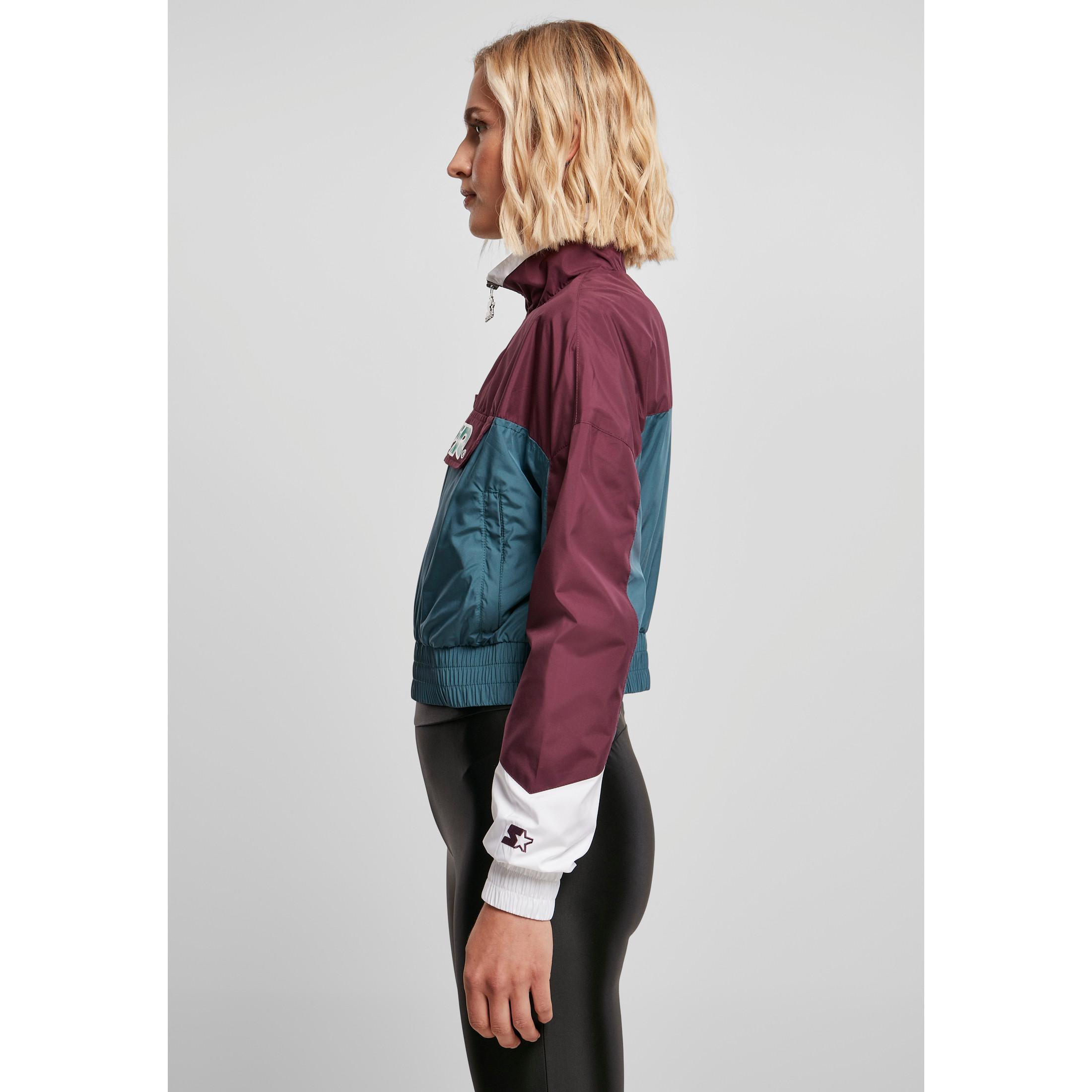 URBAN CLASSICS  wasserdichte jacke für en starter colorblock 