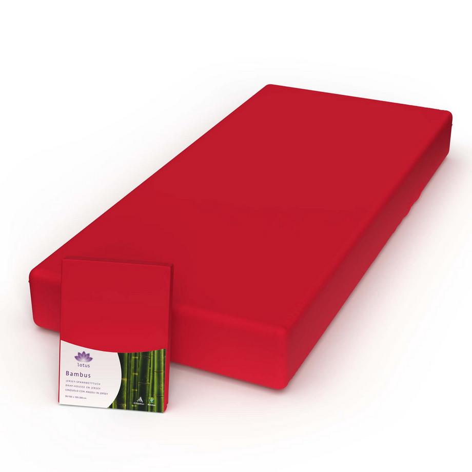 Lotus Bettwaren Lotus Lenzuolo con Angoli Bambù Jersey  