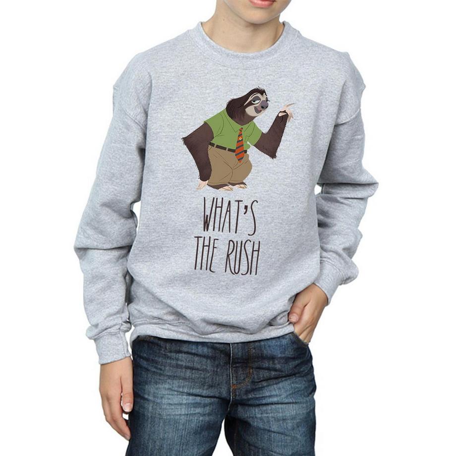 Disney  Zootropolis What's The Rush Sweatshirt 
