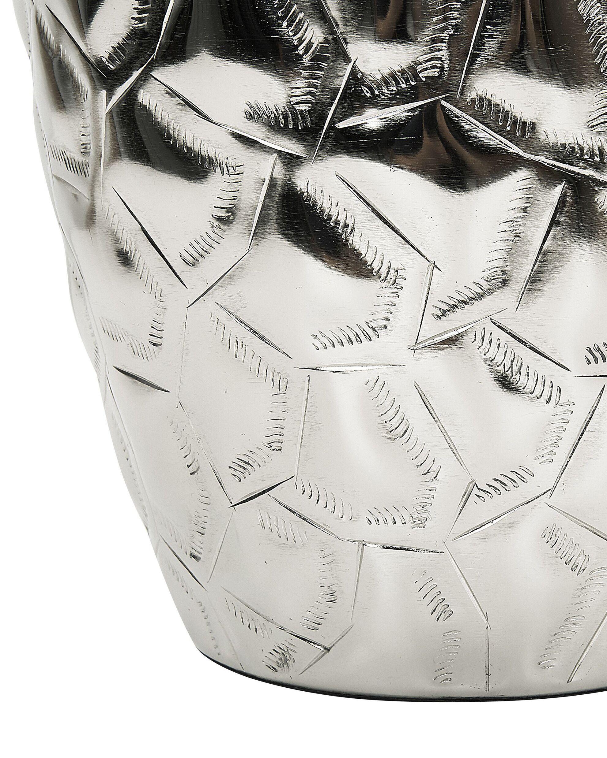 Beliani Vase à fleurs en Aluminium Glamour INSHAS  