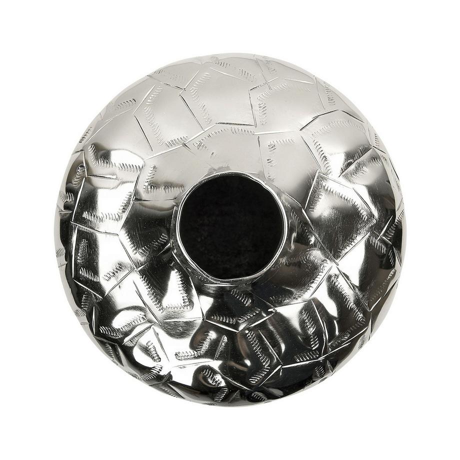 Beliani Blumenvase aus Aluminium Glamourös INSHAS  