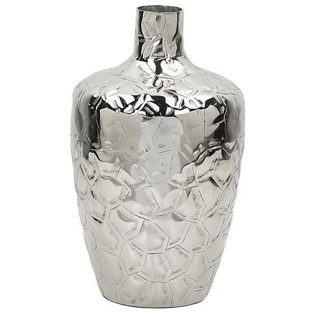 Beliani Vase à fleurs en Aluminium Glamour INSHAS  