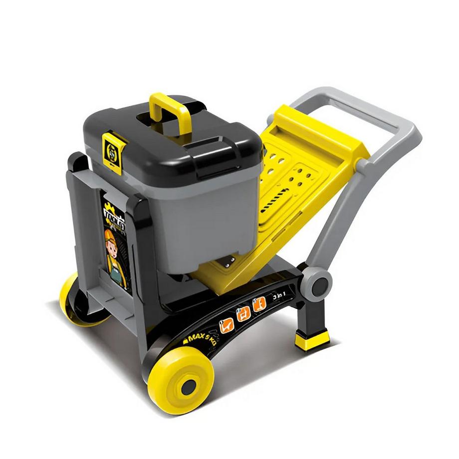 Pricenet  Atelier de bricolage pour enfants 3en1 avec outils, pliable 