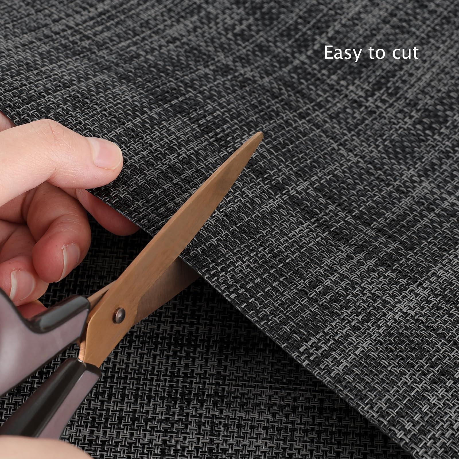 Alopini Tischsets Abwaschbar 6er Set, Gewebte Tischsets Rutschfest Hitzebeständig  