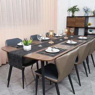 Alopini Tischsets Abwaschbar 6er Set, Gewebte Tischsets Rutschfest Hitzebeständig  