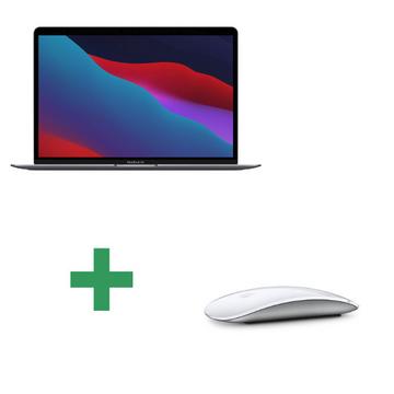 MacBook Air 13" 2019 Core i5 1,6 Ghz 8 Gb 256 Gb SSD Grigio spazio + Apple Magic Mouse 2 senza fili - Bianco